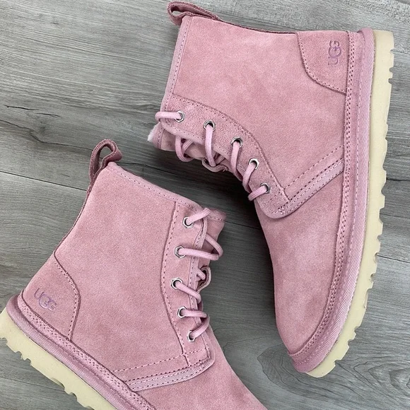 🌿UGG🌿 W NEUMEL HIGH SHOE LACE PINK BOOT - Picture 5 of 16